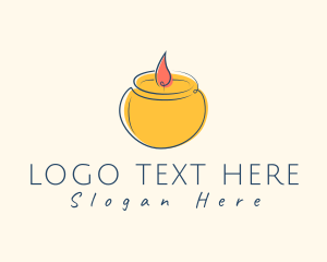 Relaxing Candle Scent Logo