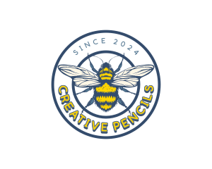 Apiculture Honey Bee Logo