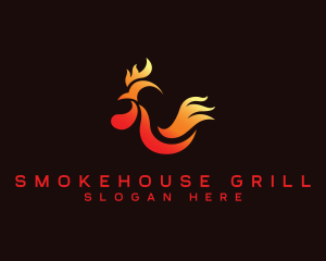 Barbecue - Chicken Barbecue Restaurant logo design