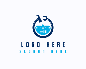 Construction - Hammer Construction Tools logo design