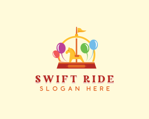 Carousel Horse Ride logo design