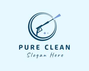 Clean Pressure Washing logo design