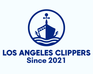 Sailing - Nautical Anchor Ship logo design