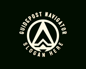 Navigator - Gps Navigation Arrow logo design