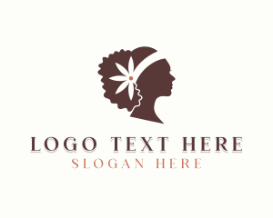 Hair Stylist - Woman Hair Styling Salon logo design