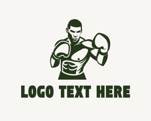 Champion - Champion Boxing Fighter logo design
