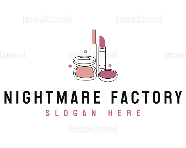 Makeup Cosmetics Lipstick Logo