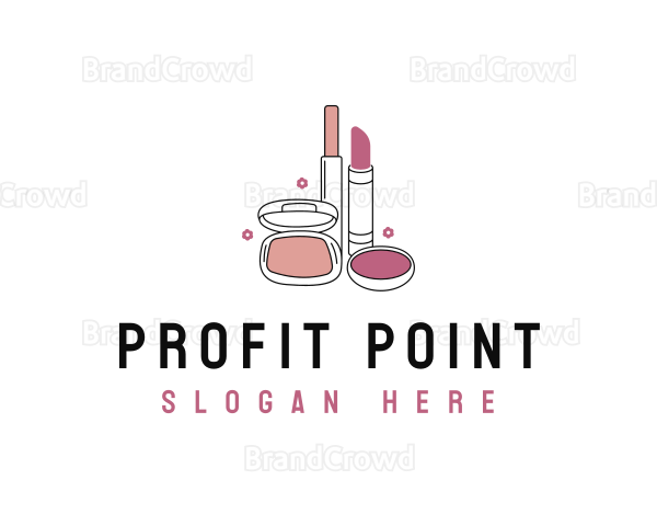 Makeup Cosmetics Lipstick Logo