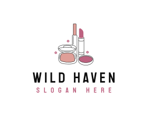 Makeup Cosmetics Lipstick Logo