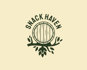 Hops Branch Barrel  logo design