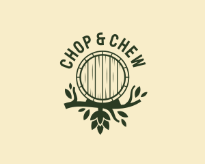 Beverage - Hops Branch Barrel logo design
