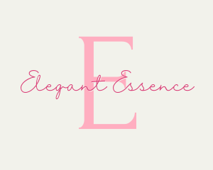 Elegant Feminine Beauty Salon logo design