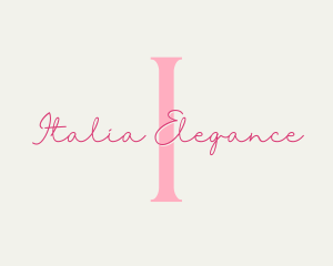 Elegant Feminine Beauty Salon logo design