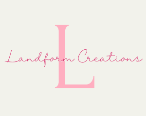 Elegant Feminine Beauty Salon logo design