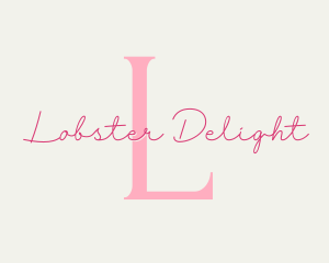 Elegant Feminine Beauty Salon logo design