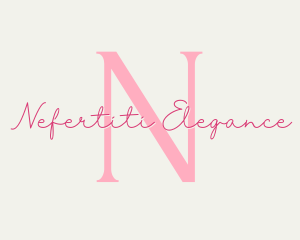 Elegant Feminine Beauty Salon logo design