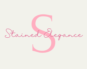 Elegant Feminine Beauty Salon logo design