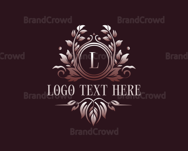 Elegant Wedding Floral Logo