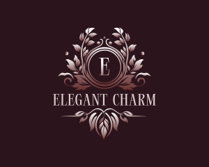 Elegant Wedding Floral logo design