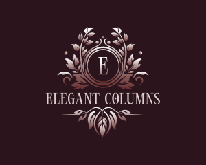 Elegant Wedding Floral logo design