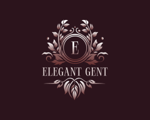 Elegant Wedding Floral logo design