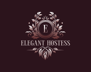 Elegant Wedding Floral logo design