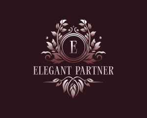 Elegant Wedding Floral logo design