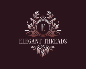 Elegant Wedding Floral logo design