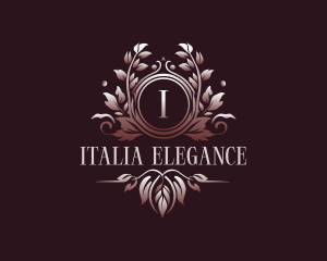 Elegant Wedding Floral logo design