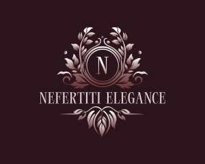 Elegant Wedding Floral logo design