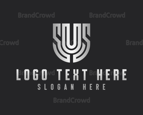 Professional Company Letter U Logo