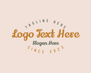 Shop - Retro Quirky Business logo design