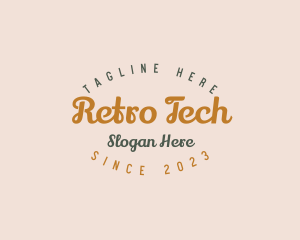 Retro Quirky Business logo design