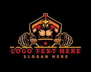 Gym - Spartan Weightlifting Gym logo design