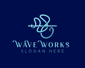 Creative Wave Technology logo design