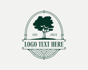 Tree Nature Garden Logo