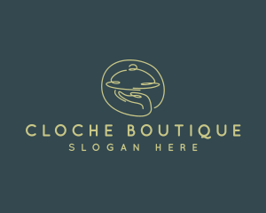 Cloche - Cloche Hand Waiter logo design