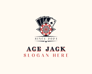 Blackjack - Gambling Casino Jackpot logo design