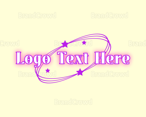 Aesthetic Celestial Beauty Logo