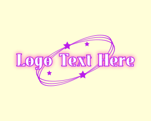 Holographic - Aesthetic Celestial Beauty logo design