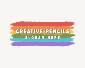 Rainbow Pride Artwork logo design