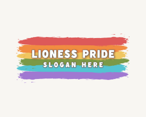 Rainbow Pride Artwork logo design