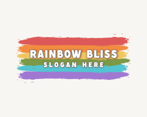 Rainbow Pride Artwork logo design