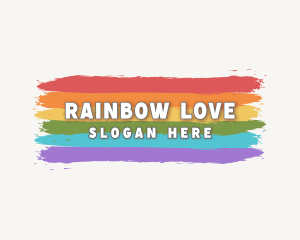 Rainbow Pride Artwork logo design