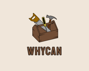 Wrench - Carpenter Repair Toolbox logo design