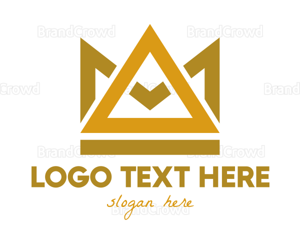 Gold Triangle Crown Logo