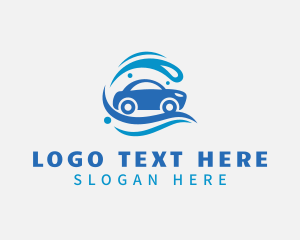 Vehicle - Car Wash Auto Cleaning logo design