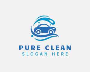 Car Wash Auto Cleaning logo design