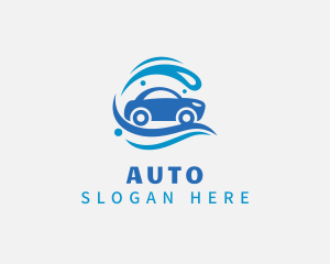 Car Wash Auto Cleaning logo design