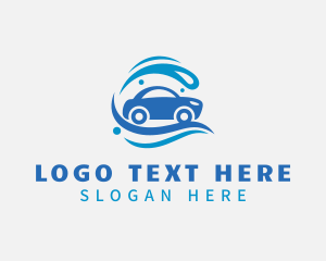 Auto Wash - Car Wash Auto Cleaning logo design